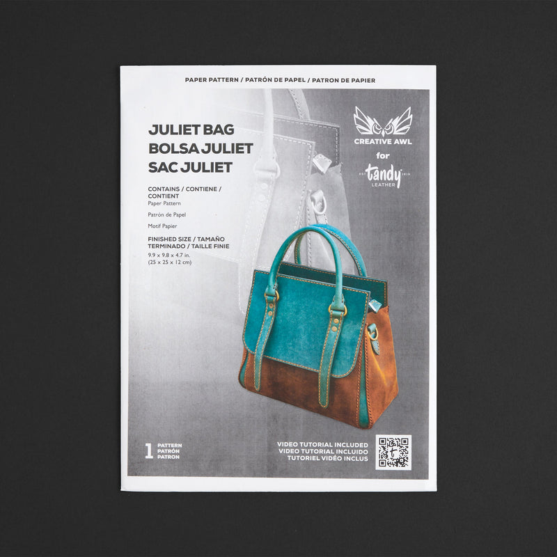 Patron de sac Juliet en papier avec poinçon créatif