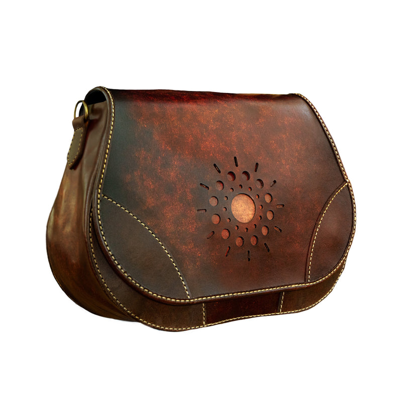 Patron en papier pour sac messager Boho Creative Awl