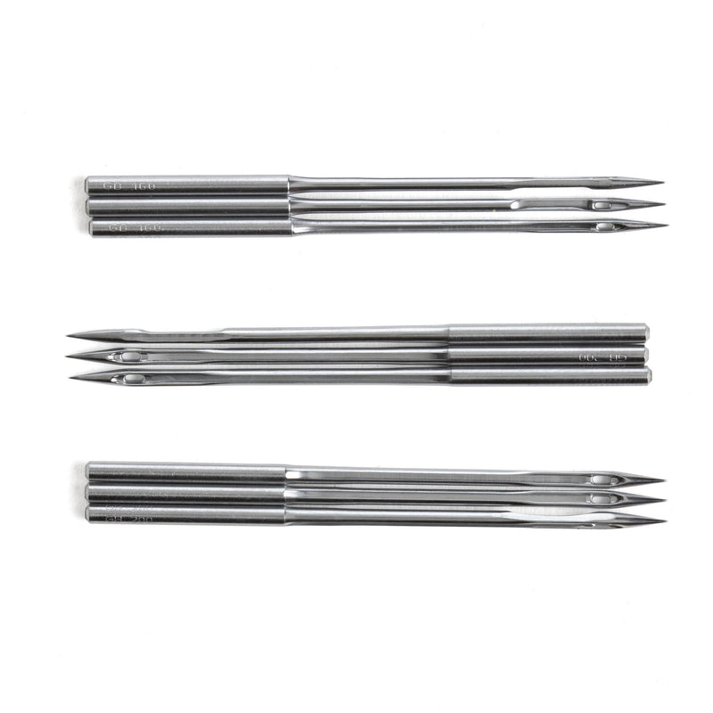 Round Point Machine Needles 3 Pack