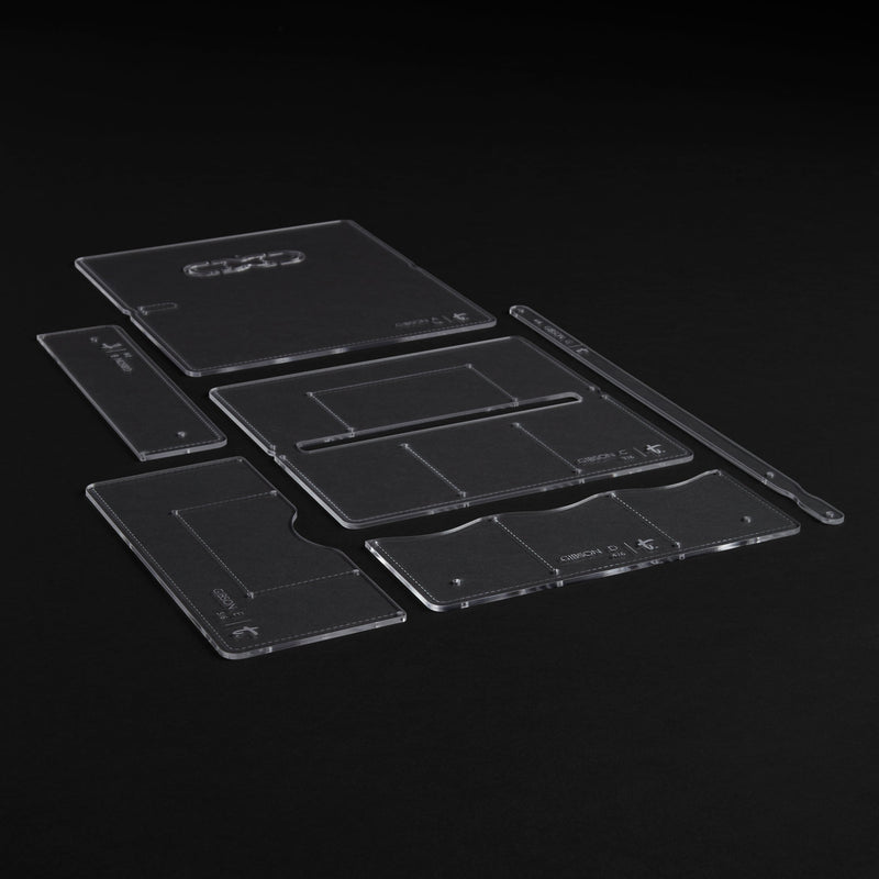 Gibson Large Wallet Acrylic Template