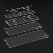 Dillon Bifold Wallet Acrylic Template