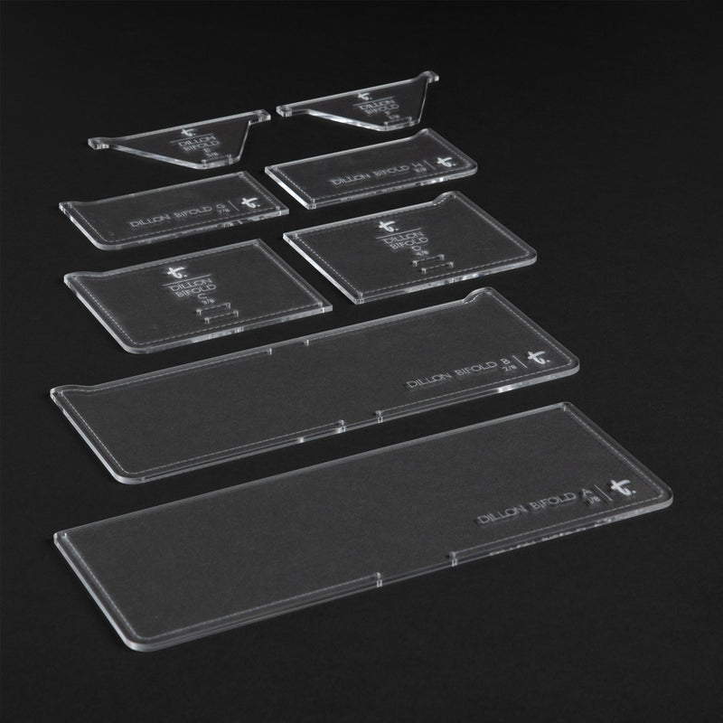 Dillon Bifold Wallet Acrylic Template