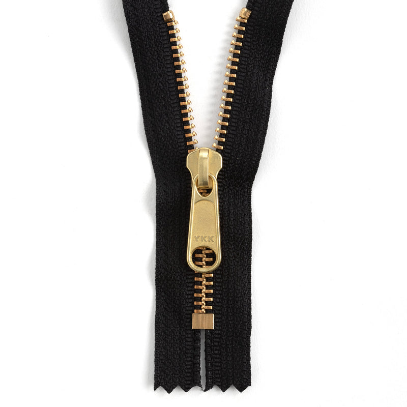 YKK #5 Brass Complete Zipper