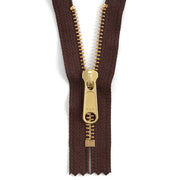 YKK #5 Brass Complete Zipper
