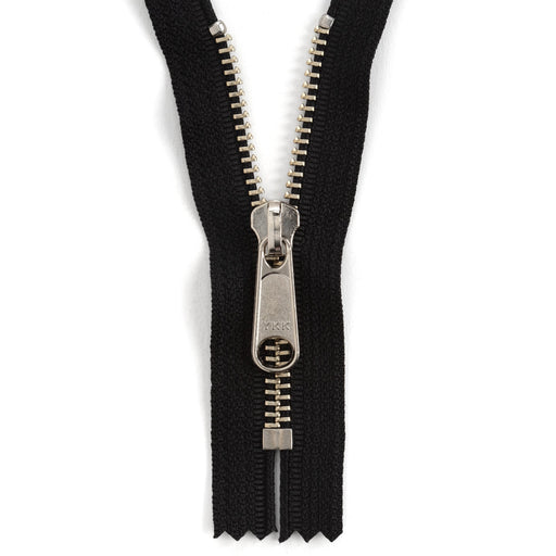 YKK #5 Nickel Plate Complete Zipper