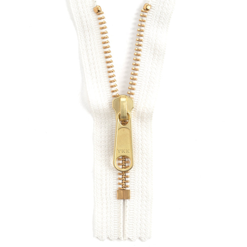 YKK #5 Brass Complete Zipper