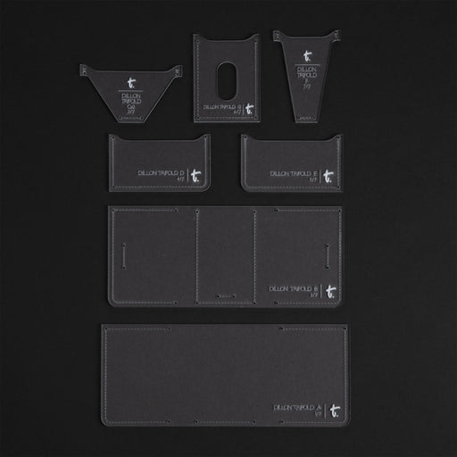 Dillon Trifold Wallet Acrylic Template