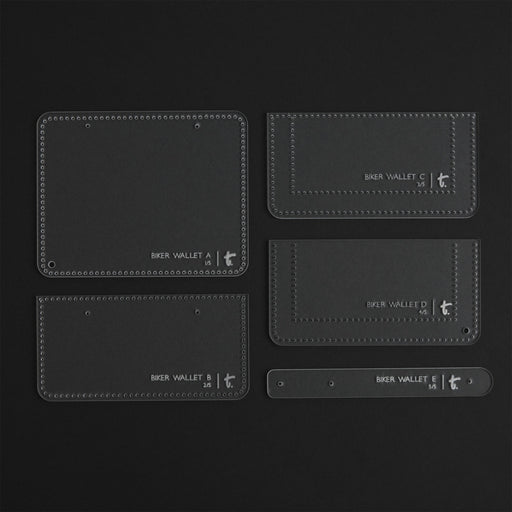 Biker Wallet Acrylic Template