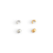 YKK #5 Zipper Top Stops 10 Pack