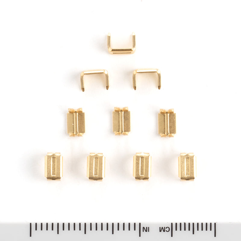 #5 Zipper Bottom Stops 10 Pack