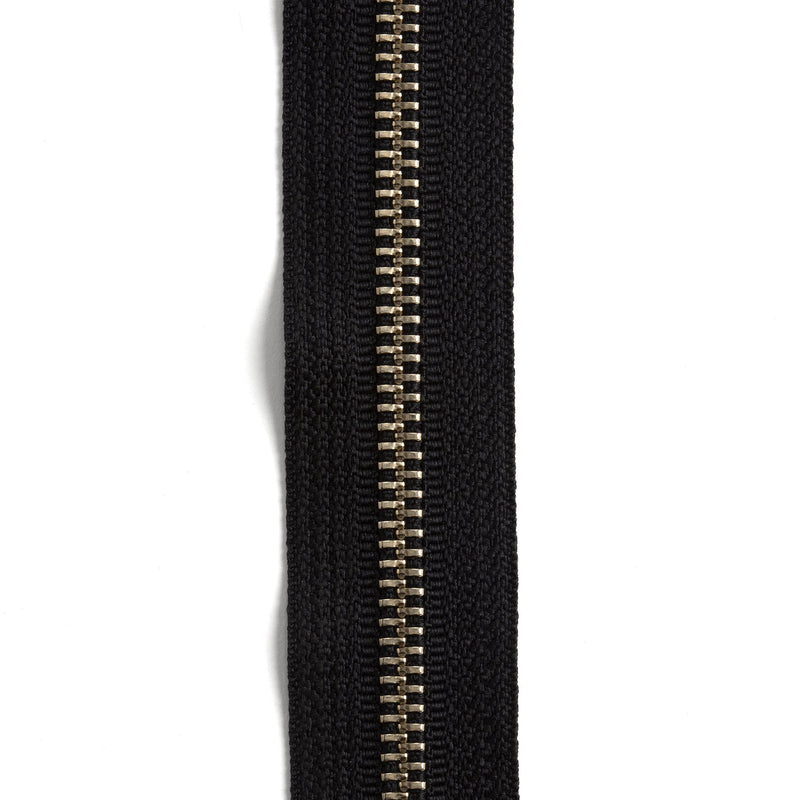YKK #5 Nickel Plate Zipper Tape 6 ft. (1.8 m)