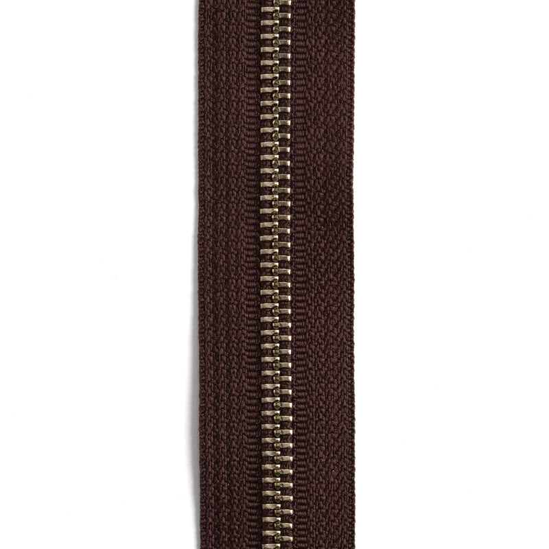 YKK #5 Nickel Plate Zipper Tape 6 ft. (1.8 m)