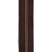 YKK #5 Nickel Plate Zipper Tape by the Yard