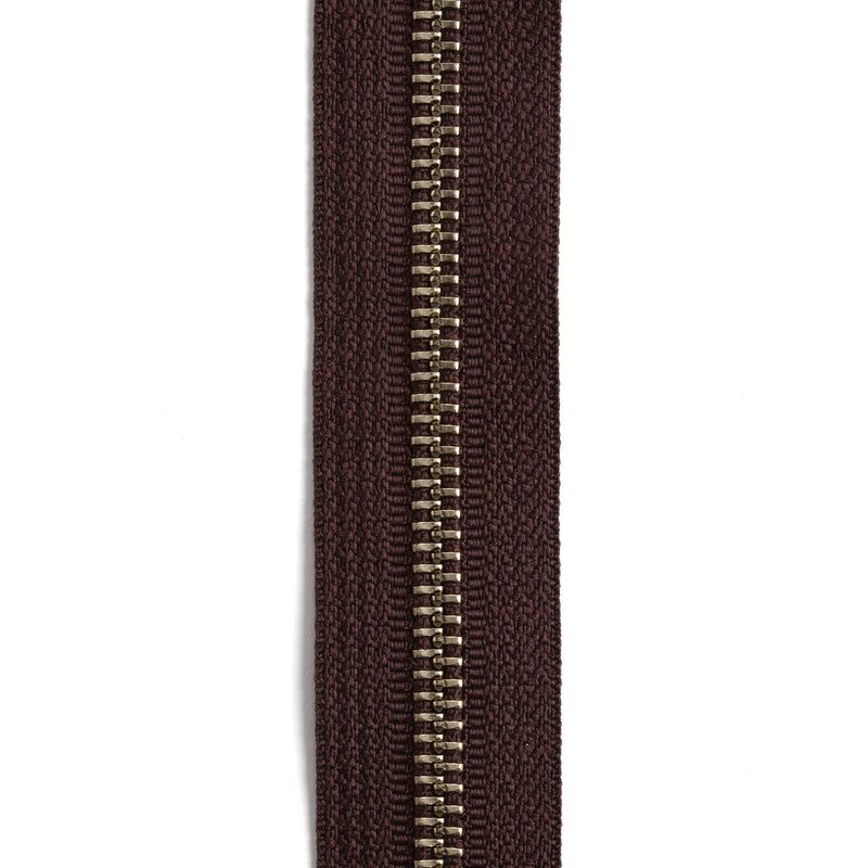 YKK #5 Nickel Plate Zipper Tape 6 ft. (1.8 m)