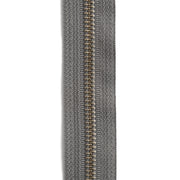 YKK #5 Nickel Plate Zipper Tape 6 ft. (1.8 m)