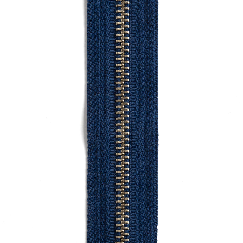 YKK #5 Nickel Plate Zipper Tape 6 ft. (1.8 m)