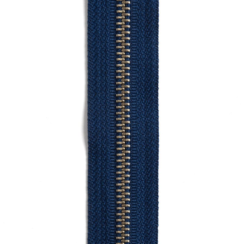 YKK #5 Nickel Plate Zipper Tape 6 ft. (1.8 m)