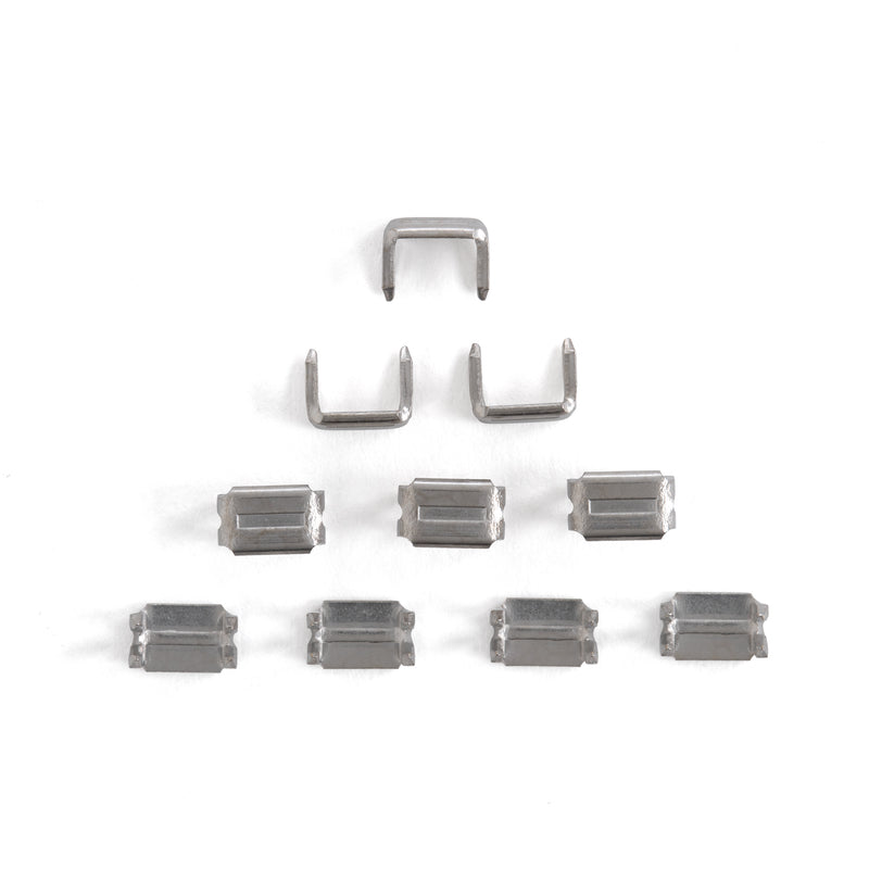 #5 Zipper Bottom Stops 10 Pack