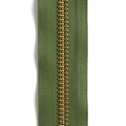 YKK #10 Brass Zipper Tape 6 ft. (1.8 m)