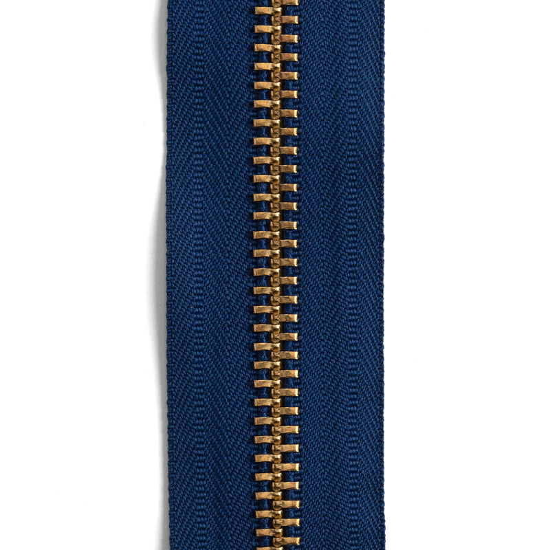 YKK #10 Brass Zipper Tape 6 ft. (1.8 m)