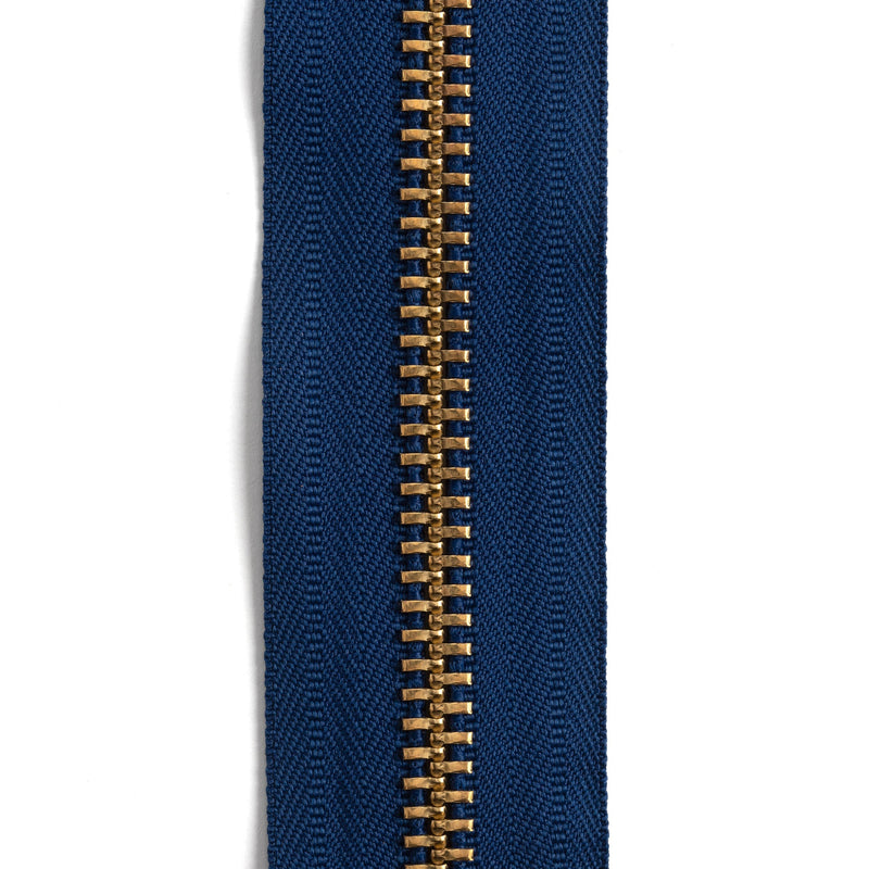 YKK #10 Brass Zipper Tape 6 ft. (1.8 m)