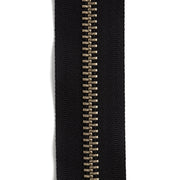 YKK #10 Nickel Plate Zipper Tape by the Yard