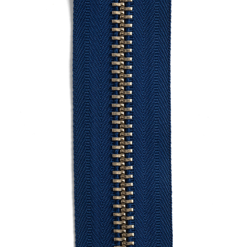 YKK #10 Nickel Plate Zipper Tape 6 ft. (1.8 m)