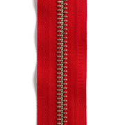 YKK #10 Nickel Plate Zipper Tape 6 ft. (1.8 m)