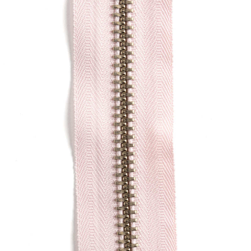 YKK #10 Nickel Plate Zipper Tape 6 ft. (1.8 m)