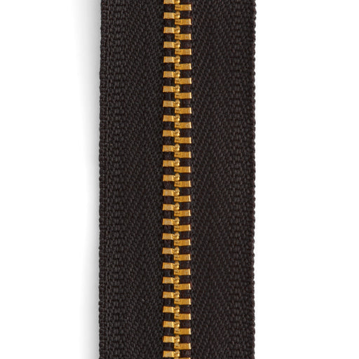YKK #45 Brass Zipper Tape