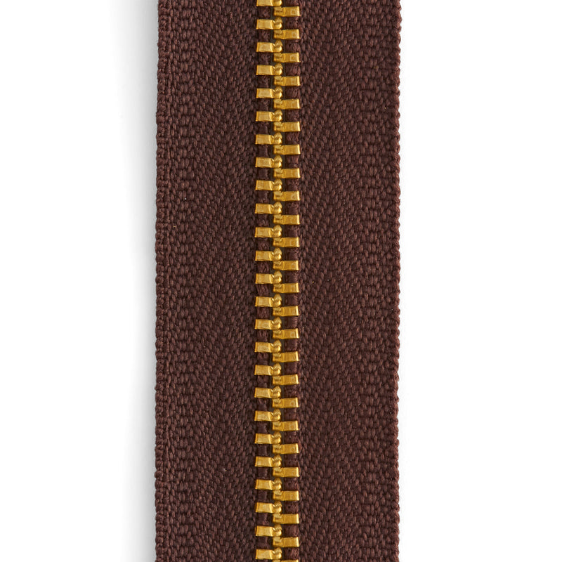 YKK #45 Brass Zipper Tape