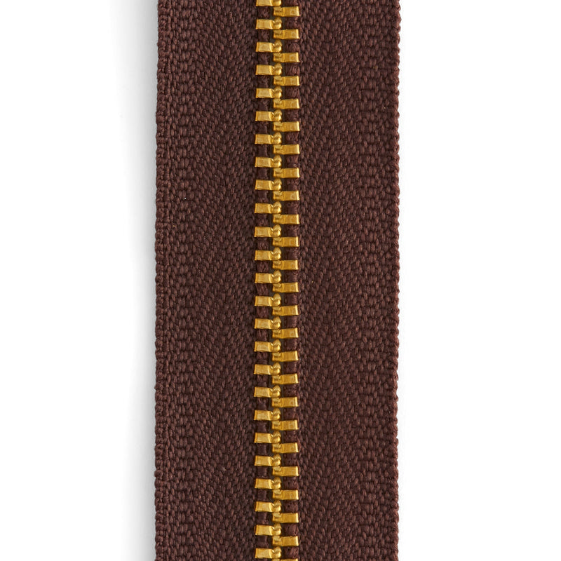 YKK #45 Brass Zipper Tape