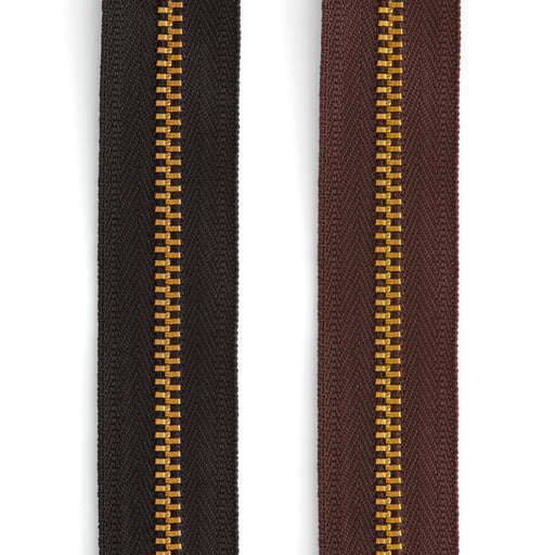 YKK #45 Brass Zipper Tape