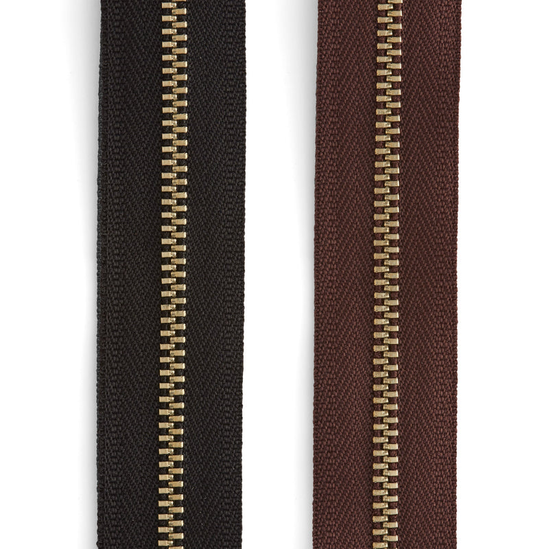 YKK #45 Nickel Zipper Tape