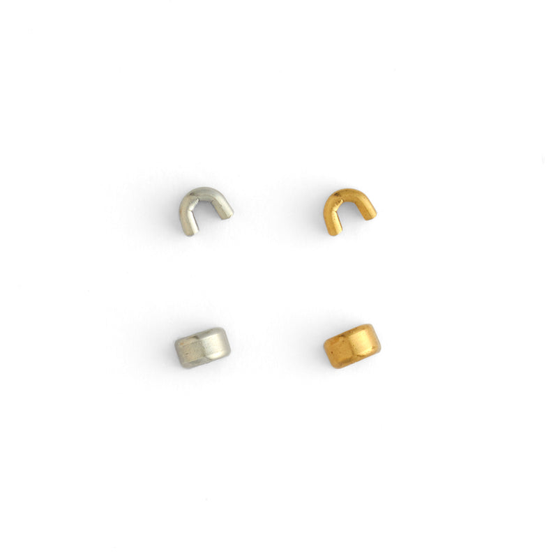 YKK #45 Zipper Top Stops 10 Pack