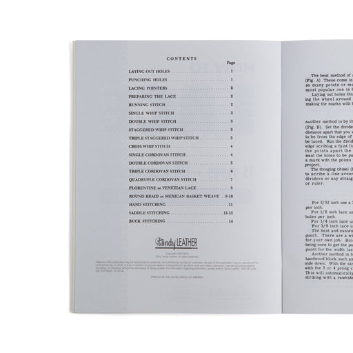 How To Lace Book