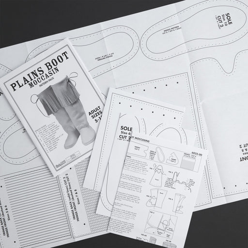 Adult Plains Boot Moc Pattern Pack
