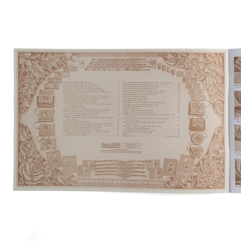 How To Carve Leather Book