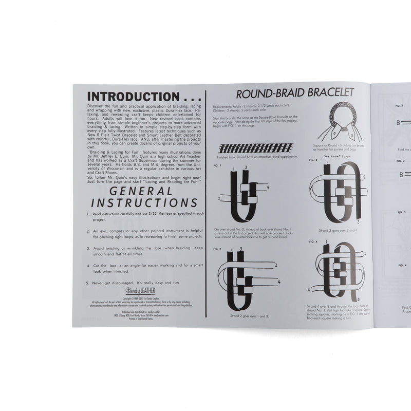 Braiding & Lacing For Fun Book