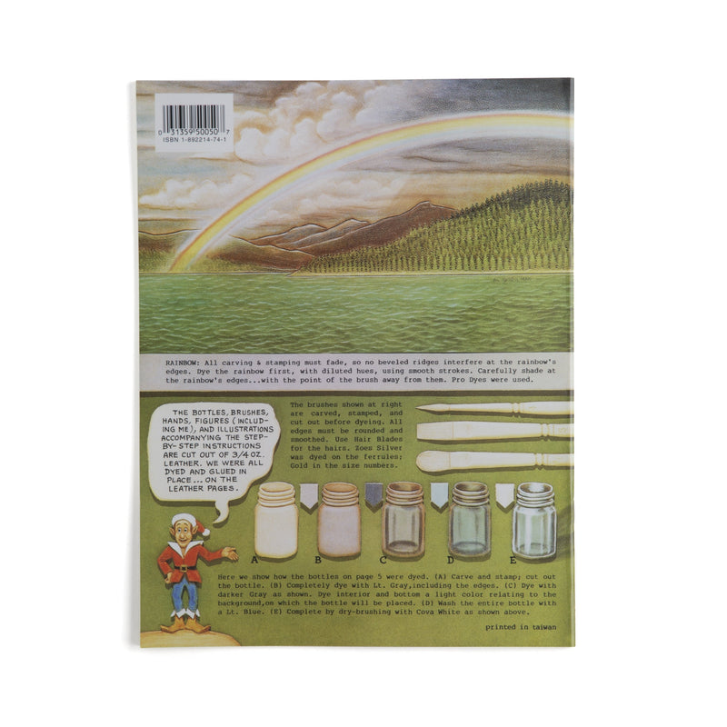 Coloring Leather Book