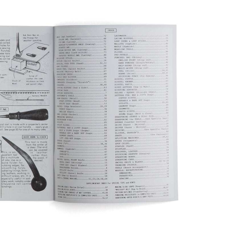 Leathercraft Tools Book