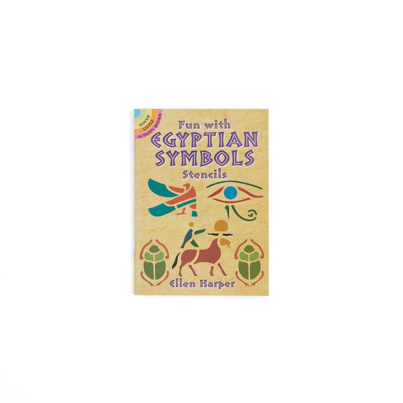 Fun with Egyptian Symbols Stencils Book - FINAL SALE