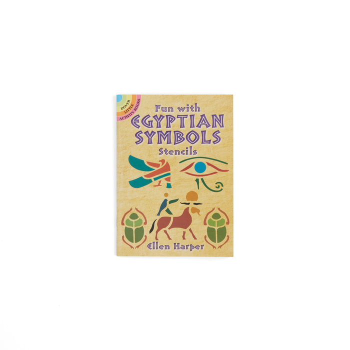 Amusez-vous avec le livre de pochoirs de symboles égyptiens