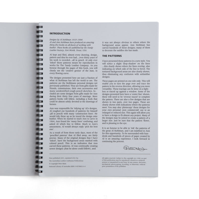 Stohlman Personal Patterns Portfolio Volume 1 - FINAL SALE