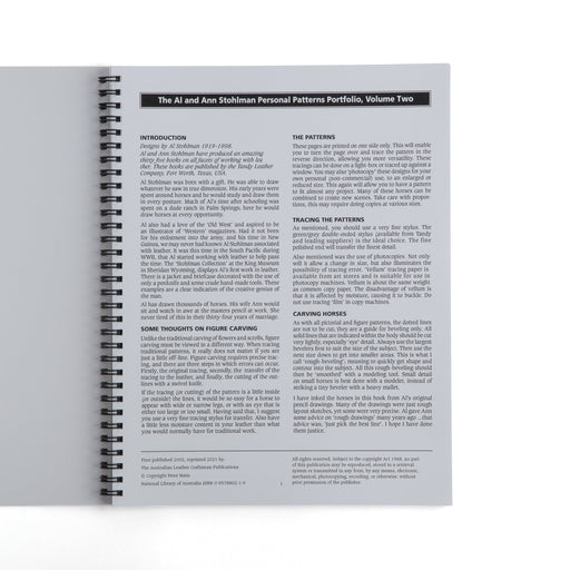 Stohlman Personal Patterns Portfolio Volume 2 - FINAL SALE