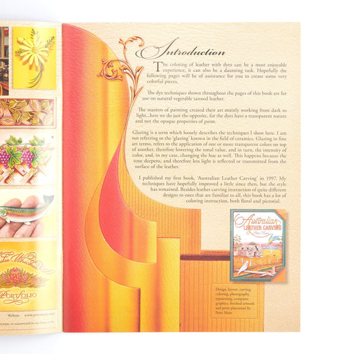 The Main Technique of Coloring Leather Book - FINAL SALE