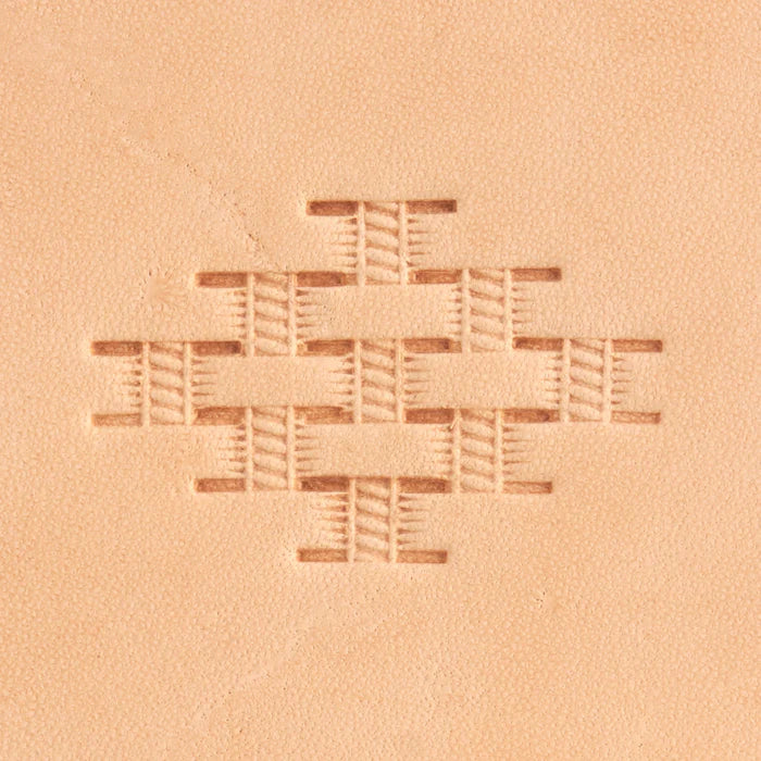 X502-2 Craftool® Basketweave Stamp