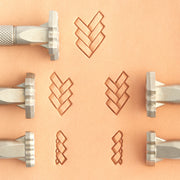 Craftool® Belt Weave Stamp Set