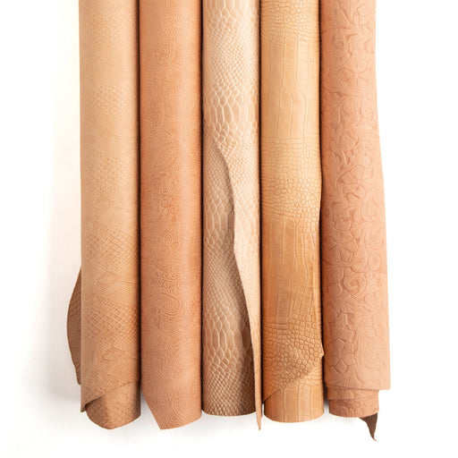 Embossed Veg-Tan Single Shoulder