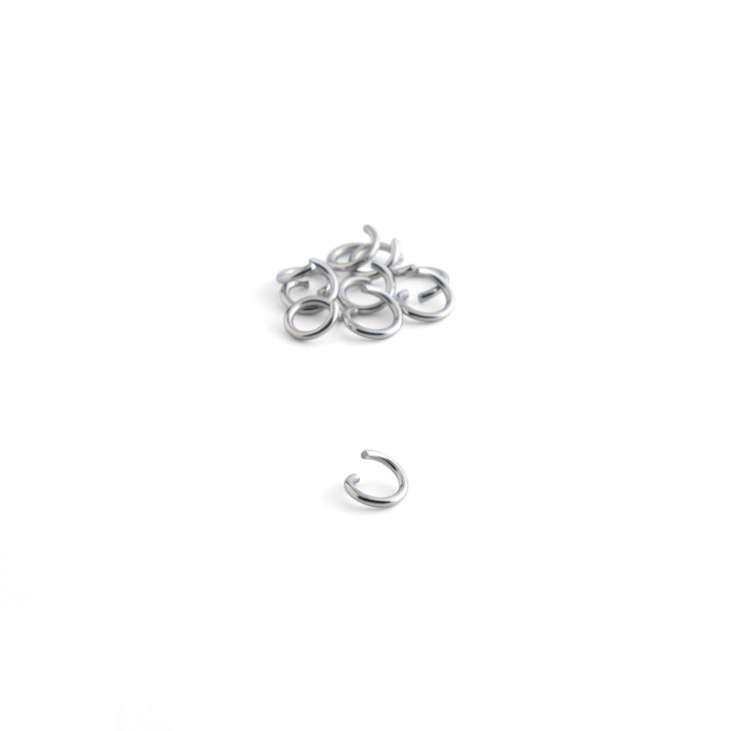 Stainless Steel Jump Rings 10 Pack